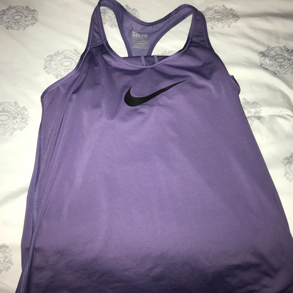 Purple Nike Work Out Shirt